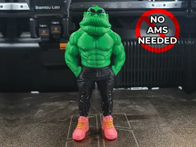 Zaluman - Brainrot toy (NO AMS)