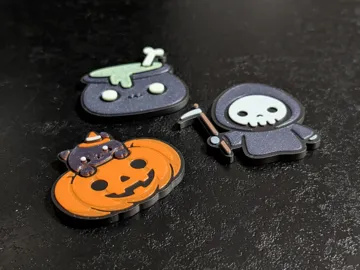Adorno temático: Cute Halloween Magnets - Layered & Fast (Part 4) — vista de referencia 4