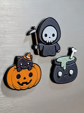 Adorno temático: Cute Halloween Magnets - Layered & Fast (Part 4) — vista de referencia 2