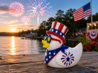 4th July Independence Day Celebration Jeep Duckie!