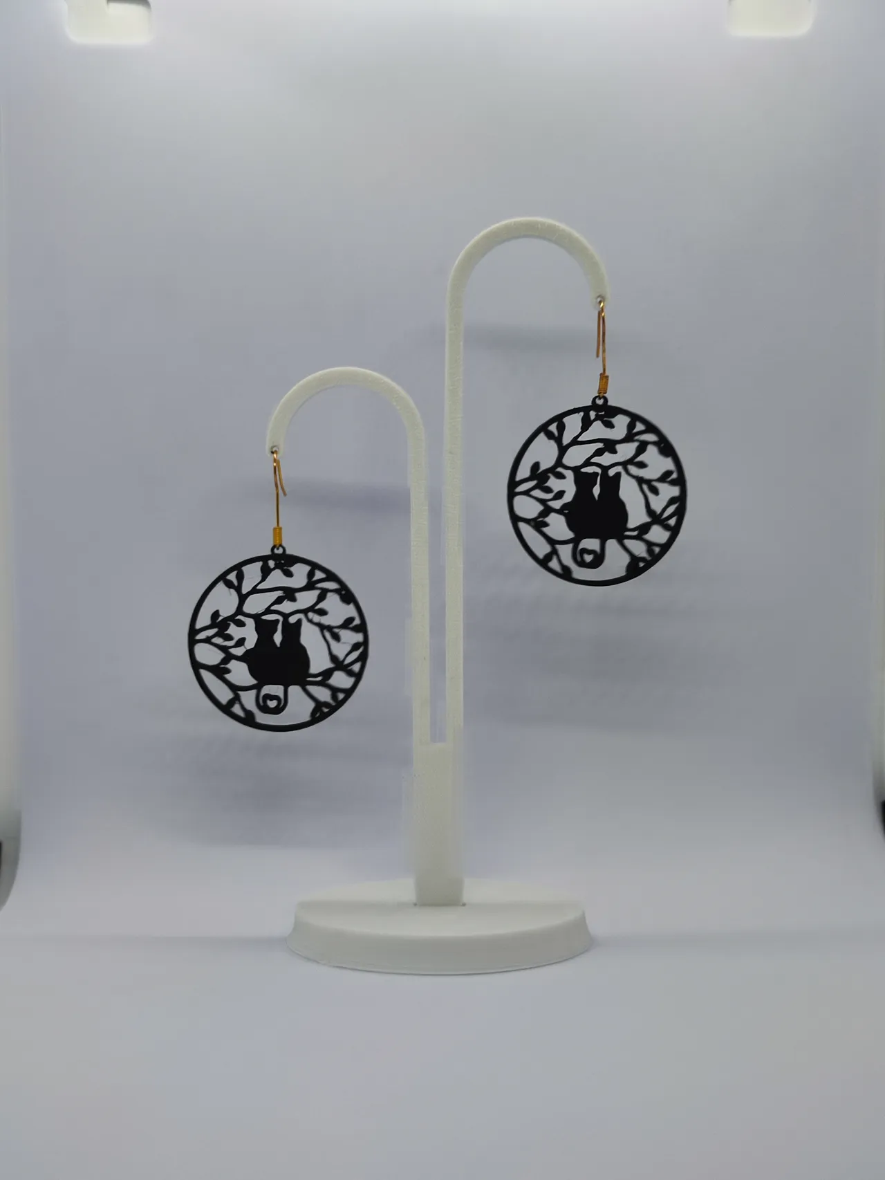 Pendientes Amor Gatuno view 2
