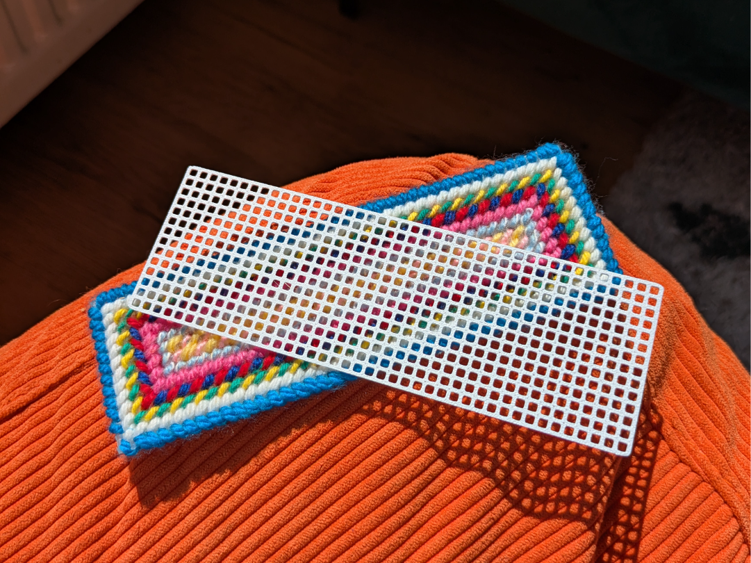 Embroidery Canvas Bookmark Strip/Card