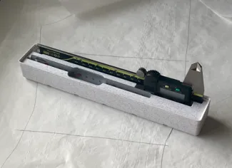 Gridfinity Caliper and Scale Holder
