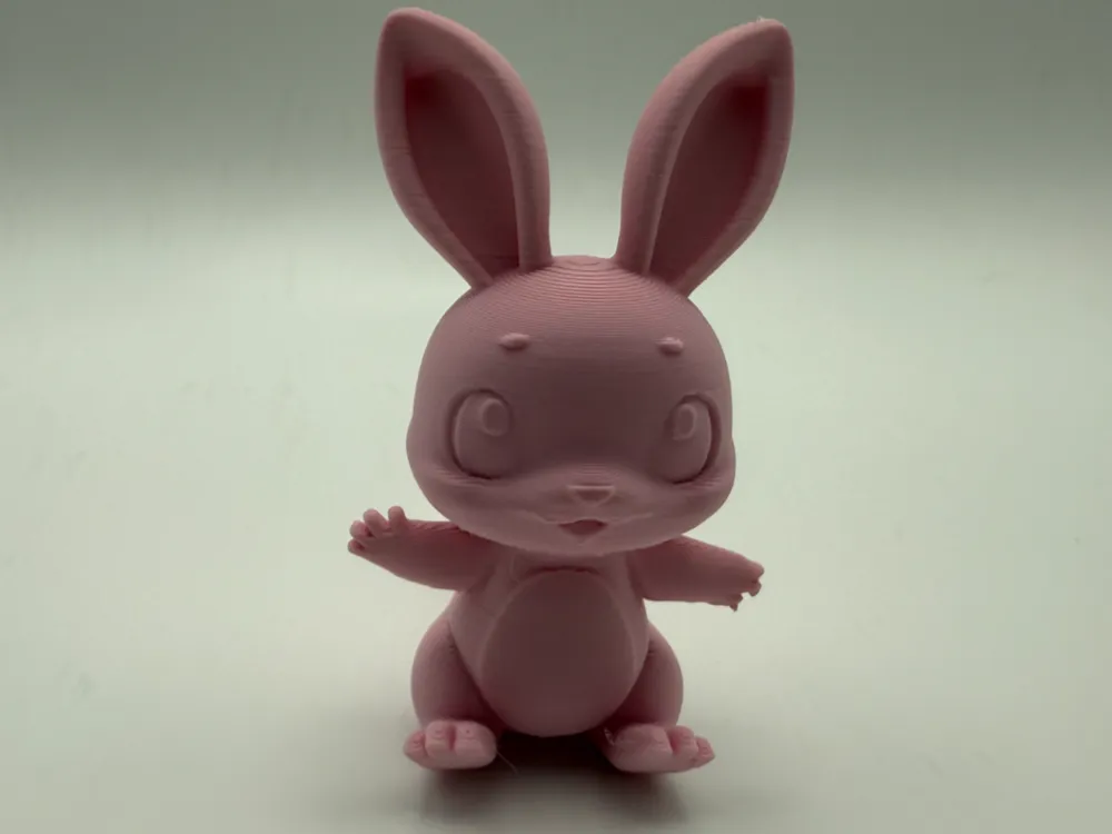 Cute Bunny - Free 3D Print Model - MakerWorld