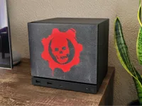 Gears of War Steam Machine Plate