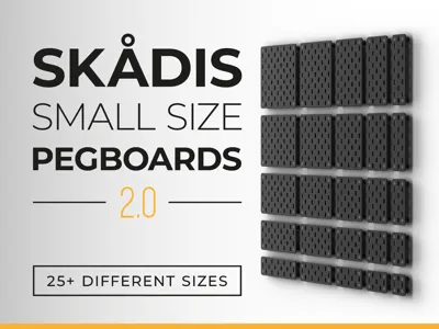 IKEA Skadis small pegboards 2.0