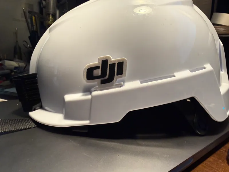 DJI Hardhat hemet clip