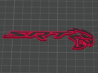 DODGE SRT Keychain