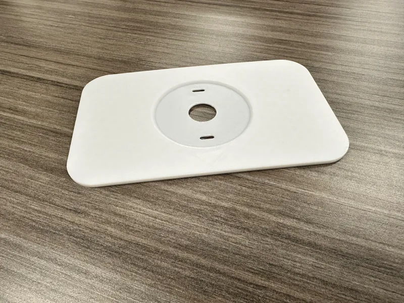 Nest Thermostat Trim Plate Remix - No Rounded Edge