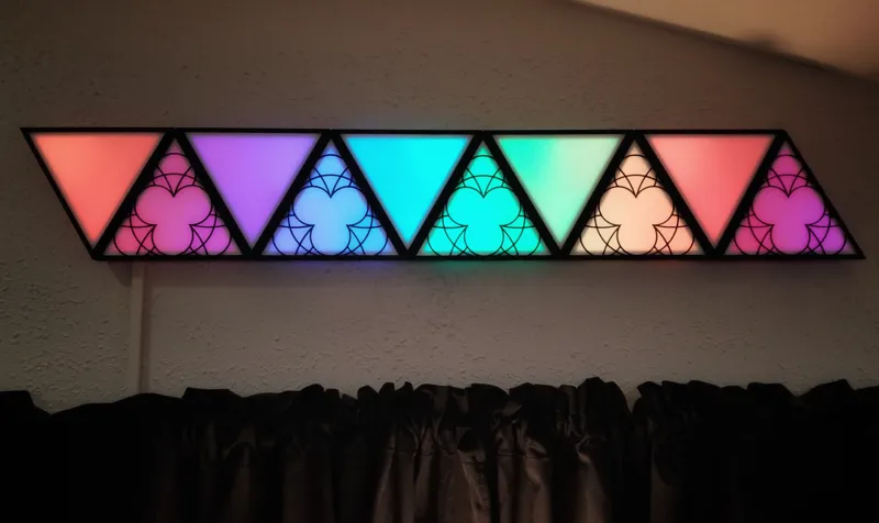 Frame for Govee Triangle Light Panels