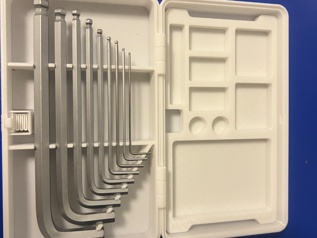 Miniatura 2 do modelo 3D 六方扳手收纳盒