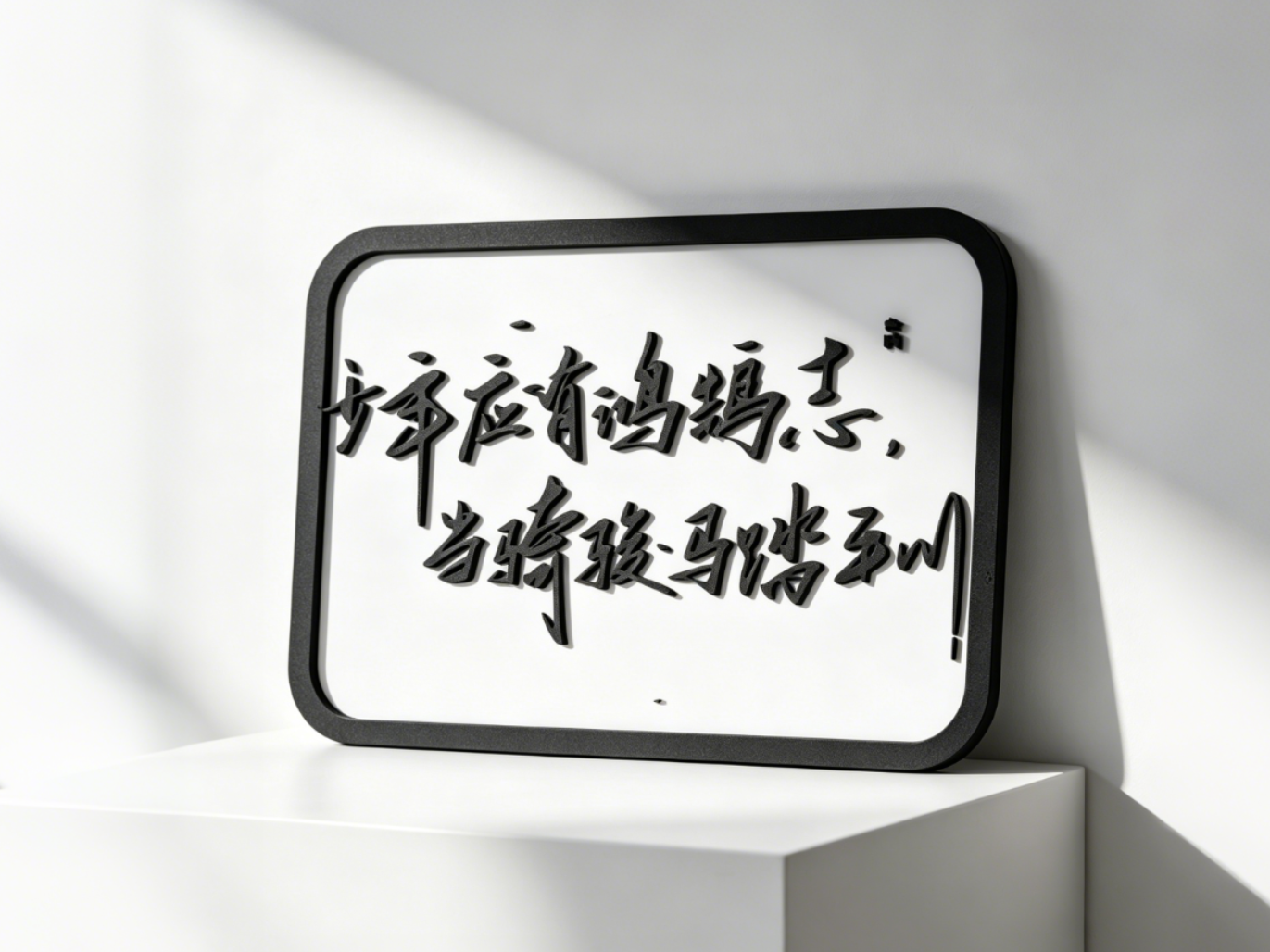 少年应有鸿鹄志 当骑骏马踏平川-高考中考励志文案-考公上岸好运摆件