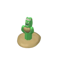 Valentine Cactus AMS - 75% 0.2mm layer, 3 walls, 10% infill