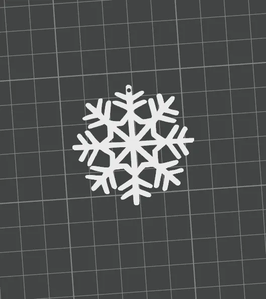 Snowflake Christmas - Free 3D Print Model - MakerWorld