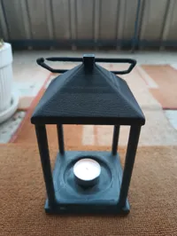Vieille lanterne effet métal — photo 5