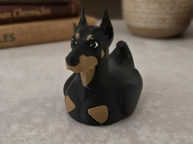 Dobermann Duck, Dog Duck, Cruise Jeep Duck