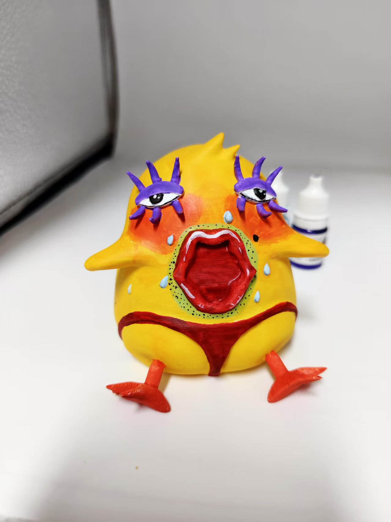 Miniatura 2 do modelo 3D 人妖鸡