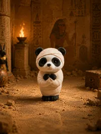 mummy panda