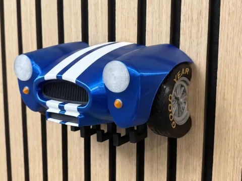 Soporte: Shelby Cobra 1965 Keyholder — referencia de MakerWorld