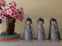 1 Figurine, 0.12mm layer, 2 walls, 15% infill, Tree Support