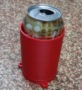 Cup holder with screw holes