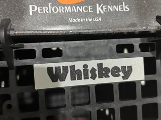 Remix XL Ruffland Kennel Name Tag