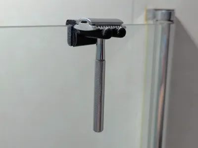 Shower Screen Razor Holder 