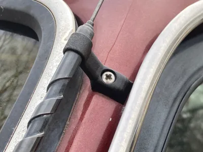 Volvo 240 A-pillar Antenna Bracket