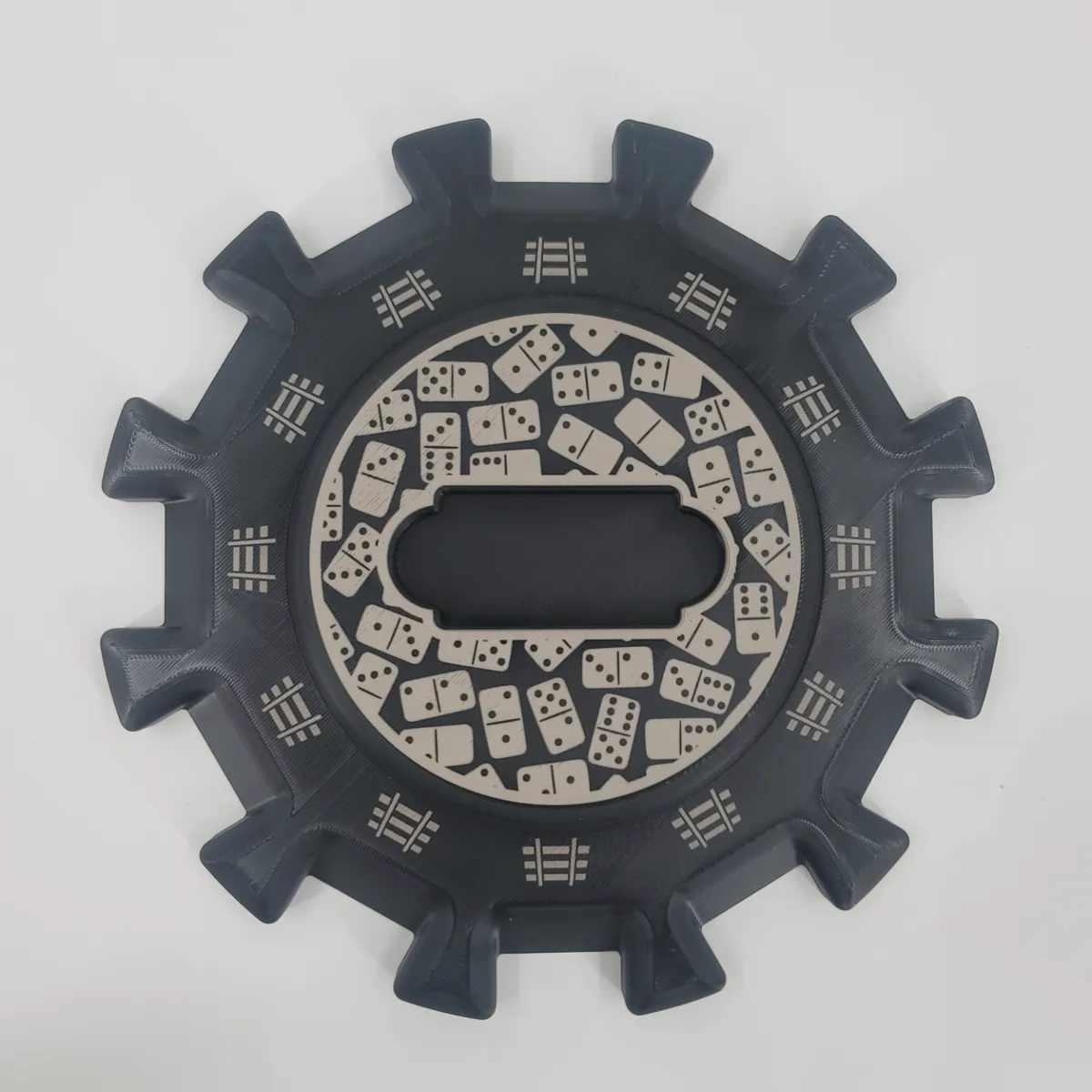 Plateau central pour Mexican Train Dominoes (12 joueurs)