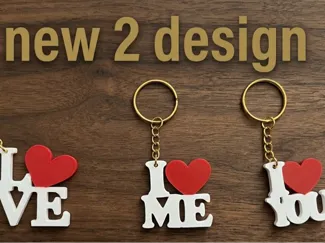 Love keychain Love You Love Me