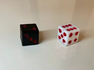 dice Tavla Zarı (monopoly zarı) 