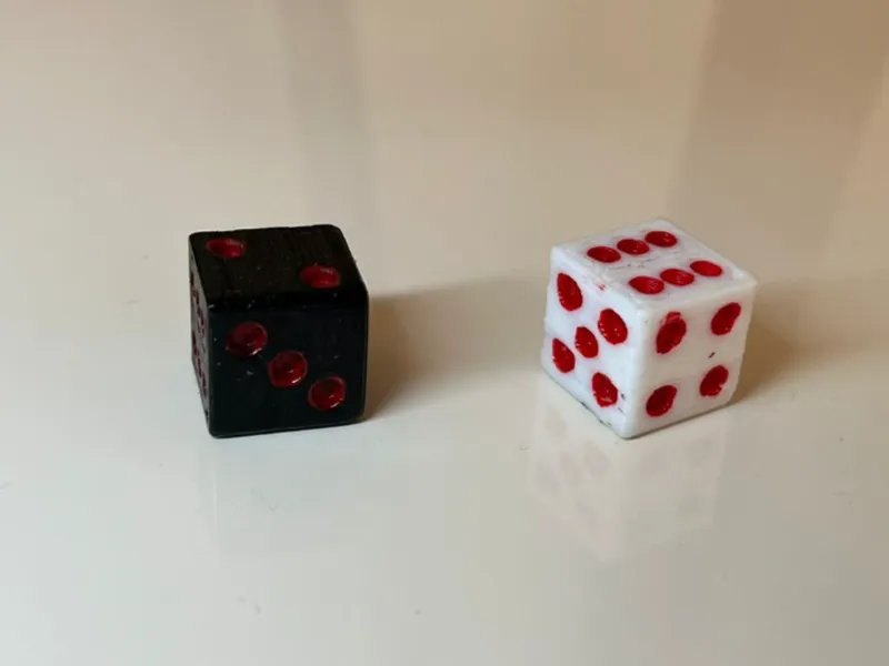 dice Tavla Zarı (monopoly zarı) 