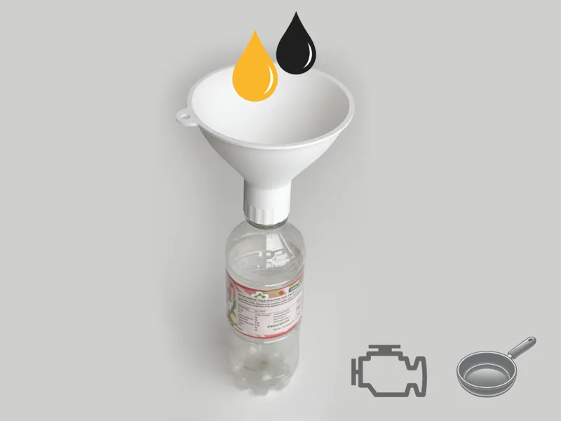 Oil Drain And Grease Funnel (Threaded)