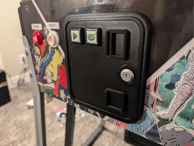 AtGames Legends Pinball Openable Coin Door