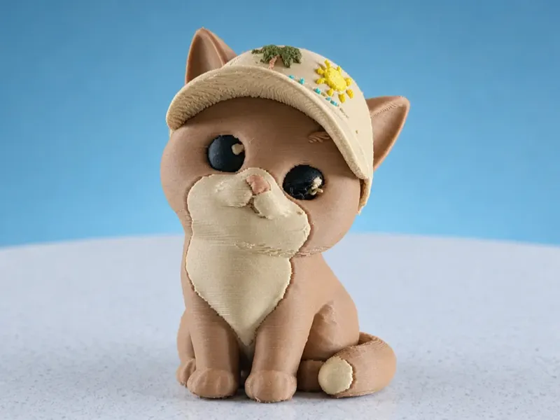 Cute Summer Cat