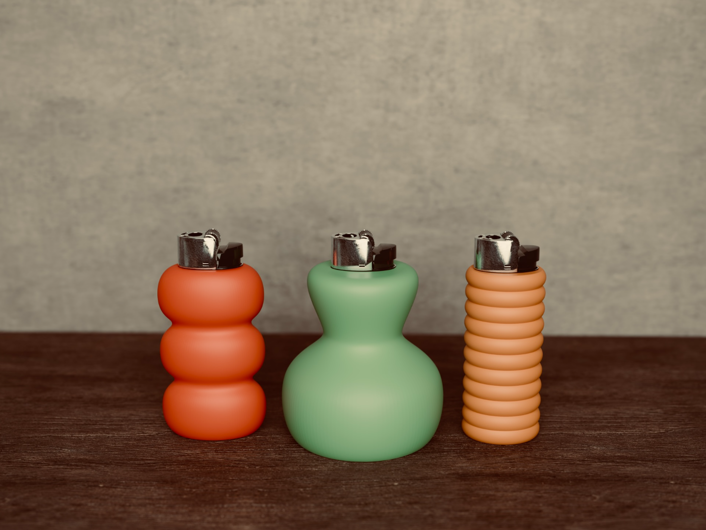 Retro Bic lighter sleeves 