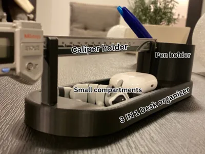 3 in 1 Desk organizer