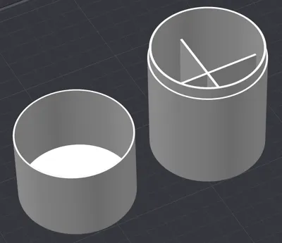 Toothpick container