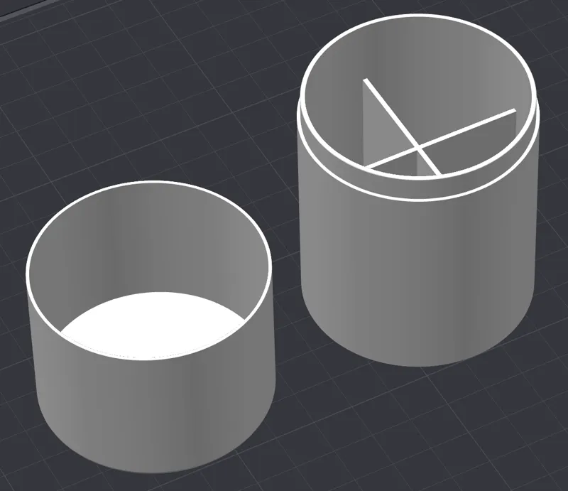 Toothpick container