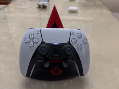 PS5 controller stand compatible with Assassin's Creed