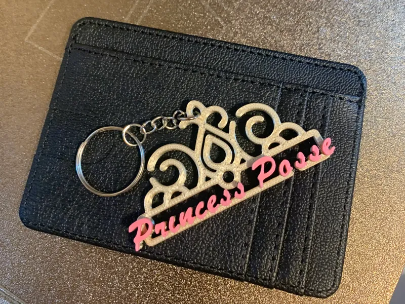 Princess Posse charm or keychain