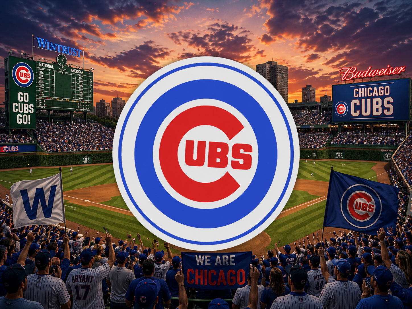 Chicago Cubs Coaster