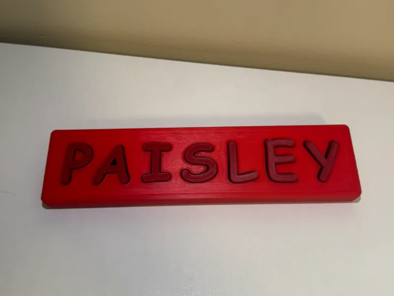 PAISLEY - Name Puzzle