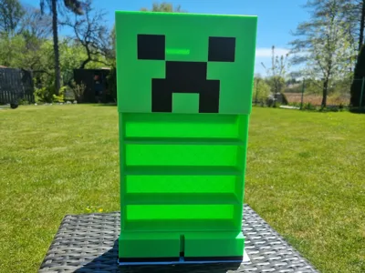 Minecraft - Display Stand for Kinder Joy Funko Pop