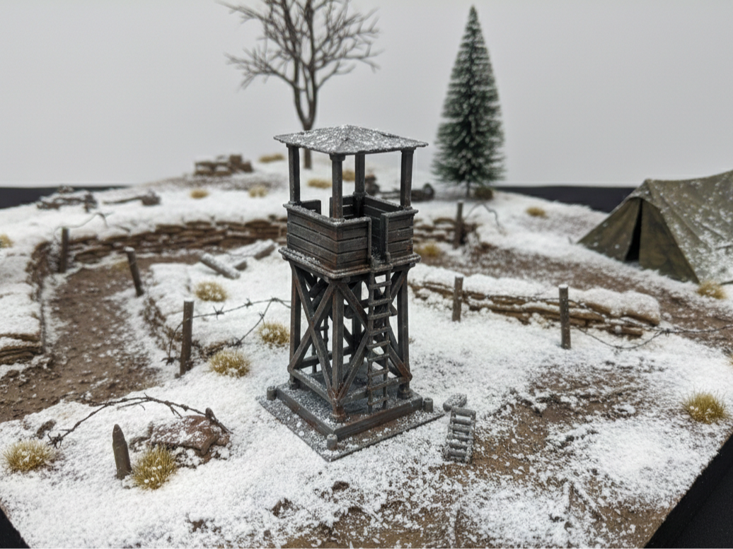 WW2 Terrain Tabletop Wargame - Watch Tower