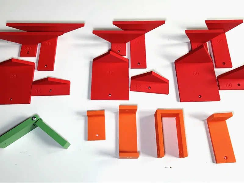 17 Piece Saddle Square Collection