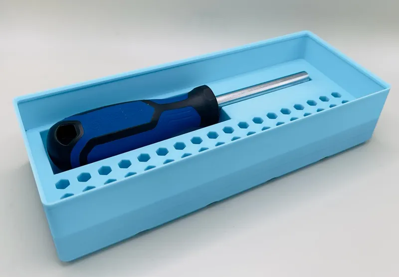 Gridfinity Socket Screwdriver Bin