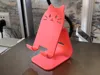 Cat phone stand with a larger tilt angle