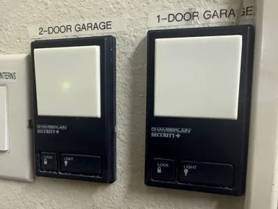 Chamberlain Garage Door Opener Wall Button