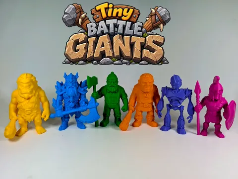 Modelo para impresión 3D: Tiny Battle Giants — referencia de MakerWorld